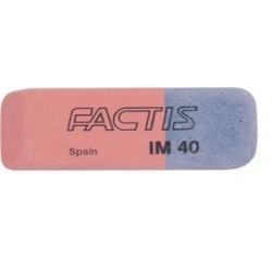 ΓΟΜΑ ΔΙΧΡΩΜΗ ΜΠΛΕ - ΚΟΚΚΙΝΗ FACTIS